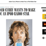 Adam Curry en una captura de la revista Wired